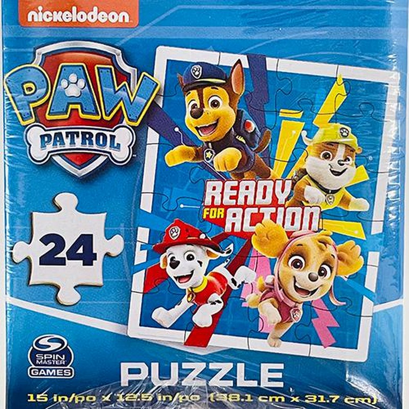パウパトロール 缶ボックス入り 24ピース パズル 16711 パウパト