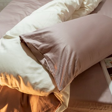 Life素色系列- 玖月【100%精梳棉/60s】薄床包/被套/兩用被 台灣製