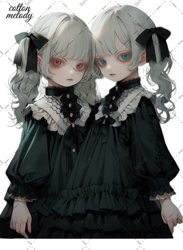 original sticker no.118 人物貼紙 原創貼紙 人物貼紙 女孩貼紙 原創人物貼紙