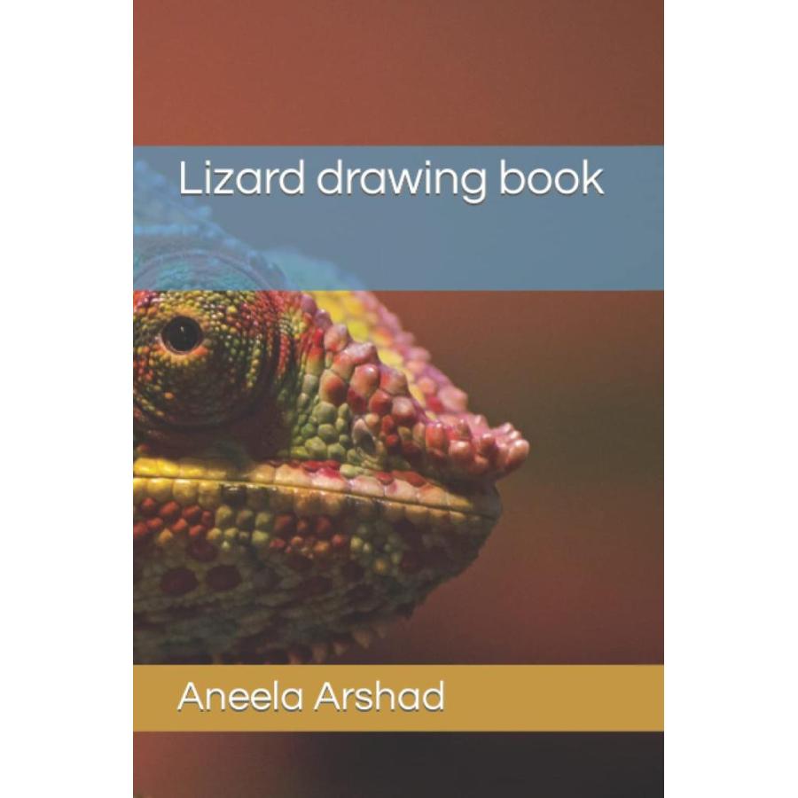 Lizard drawing book