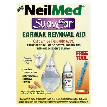 NeilMed, SuaveEar，耳垢去除輔助工具，6 件