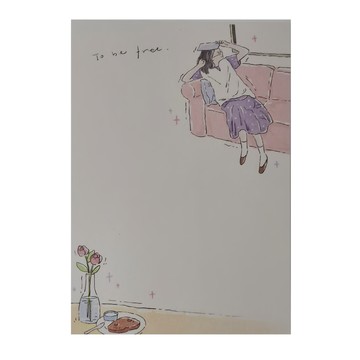 NOTE FOR 便簽本 發呆日常  80張  1本