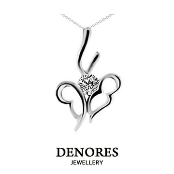 DENORES 春意爛漫天然真鑽墜鍊