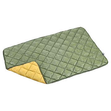 CAPTAIN STAG 鹿牌 休閒毯  120 x 75cm  綠黃色