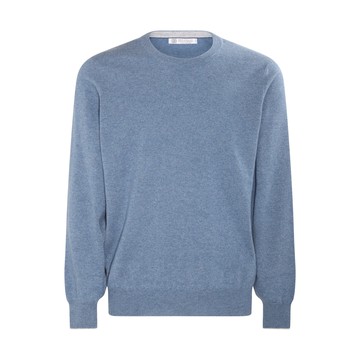 Brunello Cucinelli - Blue Berry Cashmere Sweater