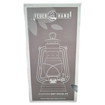 FEUERHAND 火手燈 Baby Special 276 煤油燈 276-sparklingiron  噴砂鋼鐵灰  1個