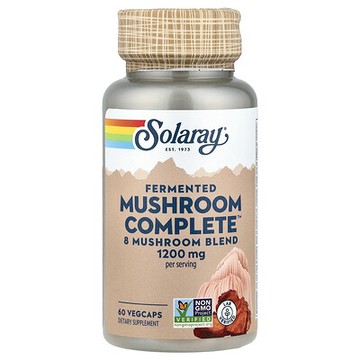 Solaray, Fermented Mushroom Complete™，60 粒素食膠囊