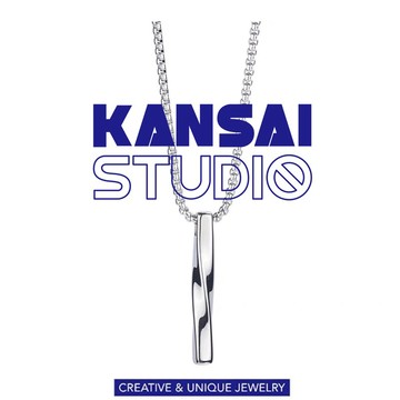 KANSAI 螺旋長條項鍊 情侶 小眾風 質感飾品 基礎款