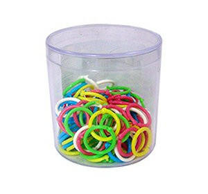 ABEL 力大牌 19mm 塑膠卡片環 卡片圈 100入 09709