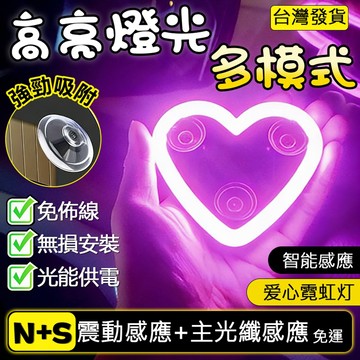 爆火款  太陽能愛心燈 太陽能車窗燈 車內氣氛燈 愛心燈 免接線車燈 車內裝飾燈 感應燈 USB充電 汽車氣氛燈