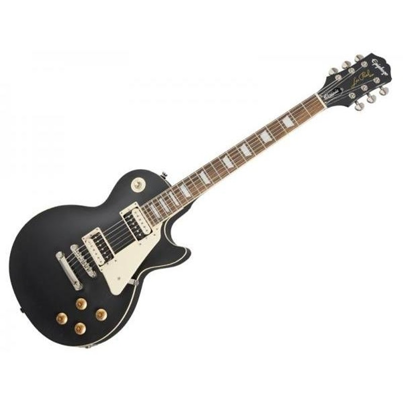 Epiphone(エピフォン) Les Paul Classic Worn Ebony 【レスポール クラシック エレキギター 】 |  LINEショッピング