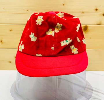 【震撼精品百貨】日本精品百貨~日本兒童棒球帽紅色熊熊*99150