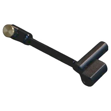 日月鉄工所 索爾系列 綜合連接燈柱  鋁合金+黃銅扣件  淨重約150g  1個  黑色