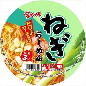 送料無料 徳島製粉 金ちゃん ねぎラーメン 106g×24個