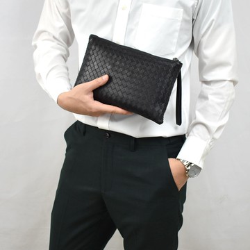 真皮皮包 編織手拿包【NWD32】