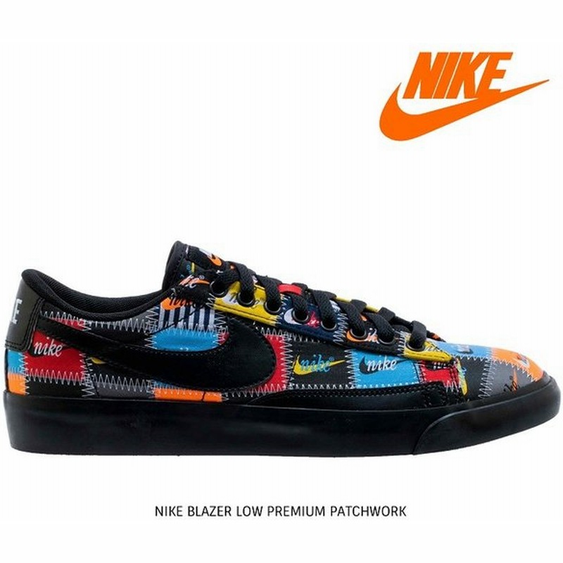 ナイキ ブレーザー Low ナイキ スニーカー メンズ レディース ローカット Nike Blazer Low パッチワーク ブラック マルチカラー 海外正規品 通販 Lineポイント最大0 5 Get Lineショッピング