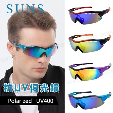 運動偏光眼鏡 REVO電鍍 輕質量強化偏光鏡片防霧排熱孔 Polarized 防眩光 抗UV400 S82203