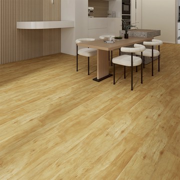 特力屋 海洋抗菌自黏地磚 6x36吋 0.5坪 金色寇阿相思木