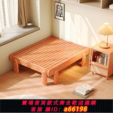 【台灣公司 可開發票】小戶型伸縮床抽拉拼接沙發床書房1米2省空間床90cm折疊單人床實木
