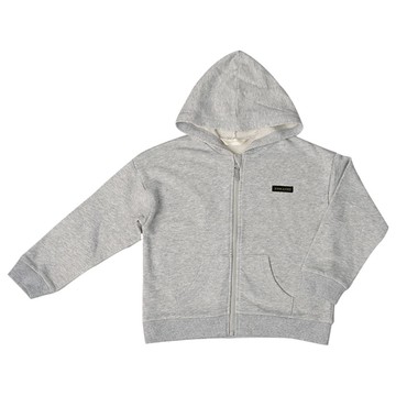 akachan honpo - 連帽外套-毛圈布-灰色