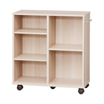 IRIS OHYAMA 愛麗思歐雅瑪 開放式可移動收納架 SYR-6026  原木色  60x26x65cm