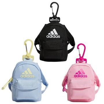 Adidas 零錢包 迷你後背包 手提袋 可收納 黑/藍黃/粉桃【運動世界】IB0294/JL5196/JL5197