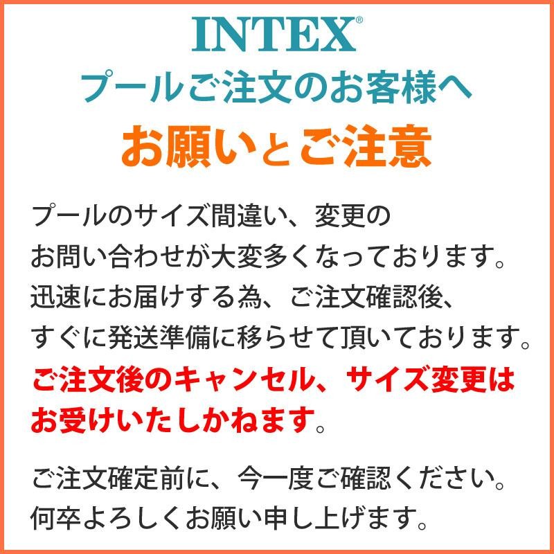 INTEX インテックス ファミリープール ビッグサイズ レクタングラ