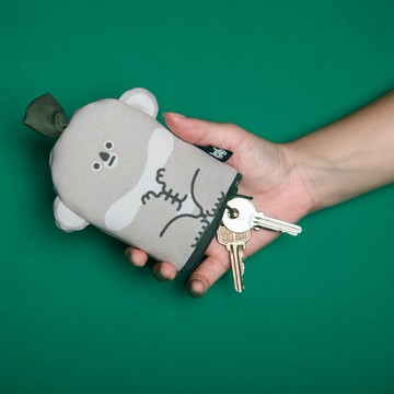 Furry Zoo 動物造型 鑰匙包 無尾熊