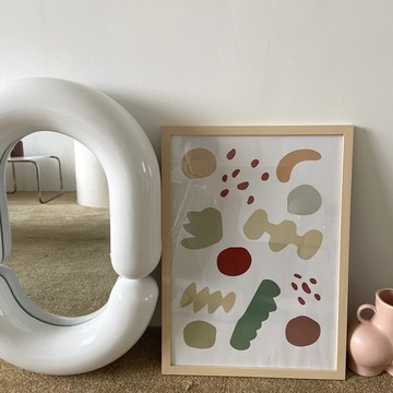 新款韓風現代北歐輕奢抽象客廳裝飾畫玄關壁畫背景墻掛畫拍攝道具