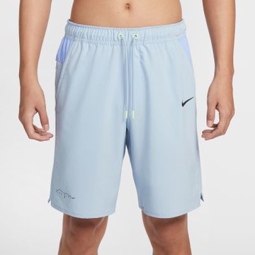 NIKE 短褲 男 9吋運動褲 AS M NK DF UNLMTED WVN 9IN 藍 IF0376-440