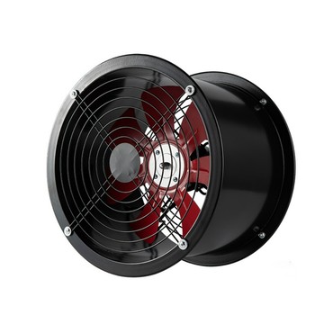 工業風扇/電扇 FANGE 方格 排風扇 換氣扇 軸流式通風機 110v高速圓筒排氣扇 12寸強力排煙扇 工業排風扇 高速排風機