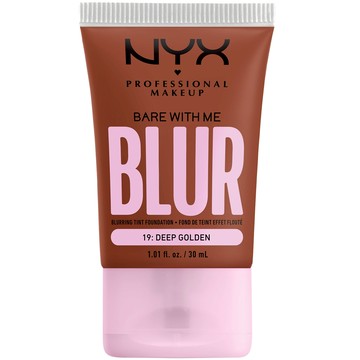 NYX Professional Makeup Bare With Me Blur Tint Foundation 30ml (Varios Shades) - Deep Golden