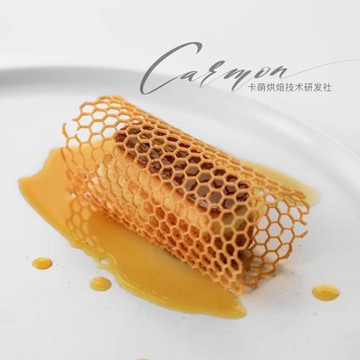 鏤空蜂巢網珊瑚樹葉子模具烘焙蛋糕擺盤脆片食品硅膠甜品點綴模具