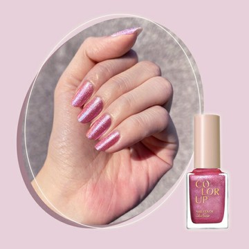 COLOUR FANCIER 高光持久指甲油 (粉宇宙) (12mL) CU-13