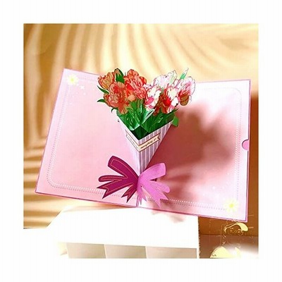 立体バースデーカード 手作り3dポップアップカード お誕生日カード フラワーカード メッセージカード 母の日 父の日 感謝祭 バレンタインなどに最適な 通販 Lineポイント最大get Lineショッピング