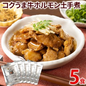 コクうま牛ホルモン土手煮 5パック