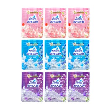 花仙子 3入組 去味大師消臭晶球(350ml) 浴室芳香罐 香氛罐 除異味 室內香氛劑 廁所芳香劑