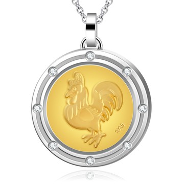 KATROY・金飾・項鍊・十二生肖・雞肖