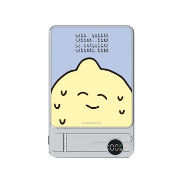 【正版授權】Second Morning冒汗檸檬Turbo極速輕薄磁吸行動電源