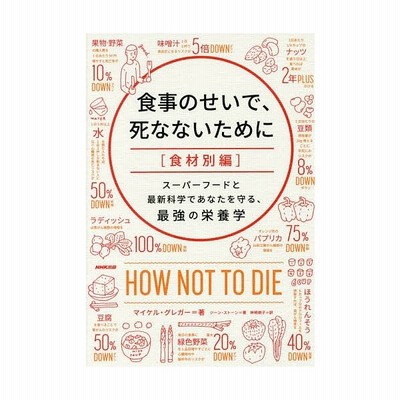 書籍 食事のせいで 死なないために 食材別編 原タイトル How Not To Die マイケル グレガー 著 ジーン ストーン 著 神崎朗子 訳 N 通販 Lineポイント最大get Lineショッピング