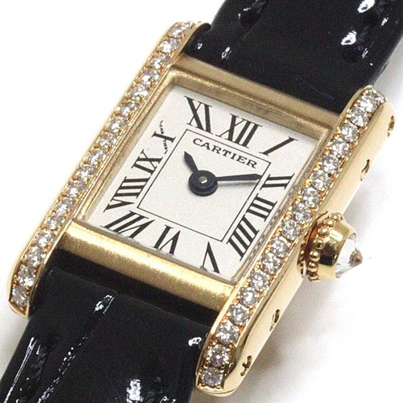 CARTIER カルティエ レディース腕時計 ミニタンクアロンジェ WB300531