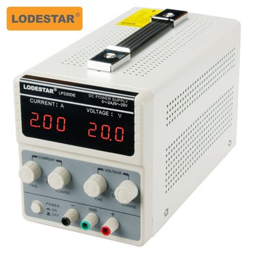 LODESTAR/樂達  直流穩壓電源LP220DE 20V2A直流電源過載保護【DD1111001】
