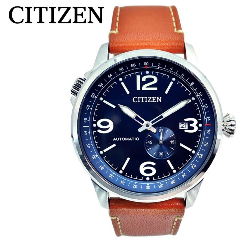 CITIZEN シチズン AUTOMATIC メンズ 腕時計 NJ0140-25L ブラウン