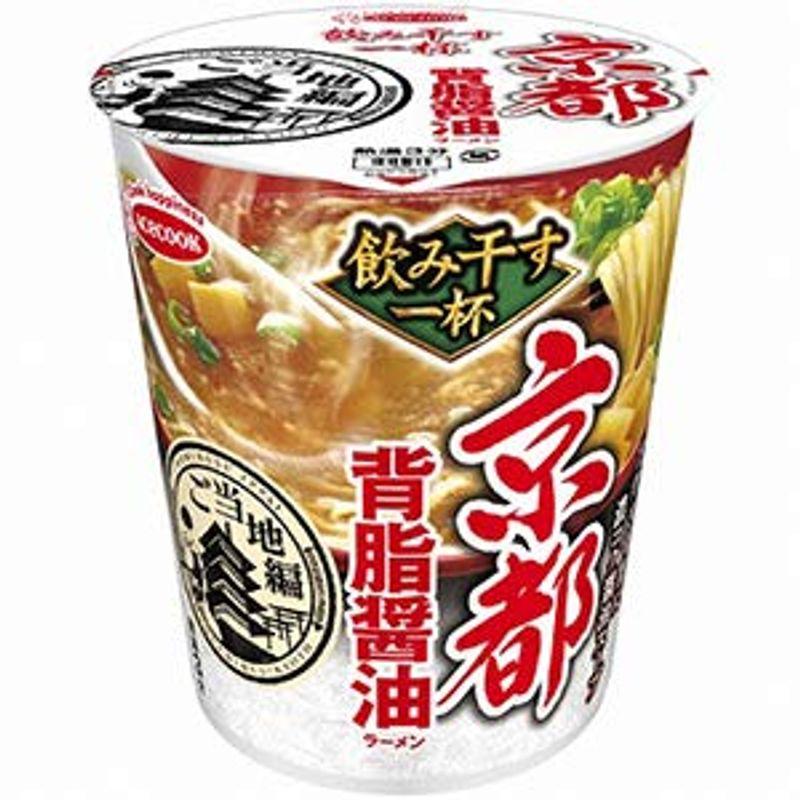 エースコック タテ型 飲み干す一杯 京都 背油醤油ラーメン 68g×12個入