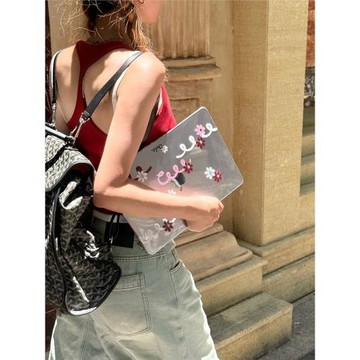 【快樂隨行】OuliOuli筆記本保護殼macbook透明電腦保護套亞克力碎花波點小眾原創ins風neo新款13air