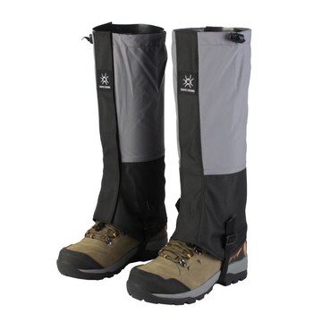 人雪套男女戶外徒步雪地防水護腿套兒童登山腿套防沙防雨腳套130YJ 快速出貨