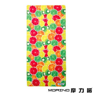 【摩力諾】繽紛靚彩浴巾-橙橙相疊(80x150cm)
