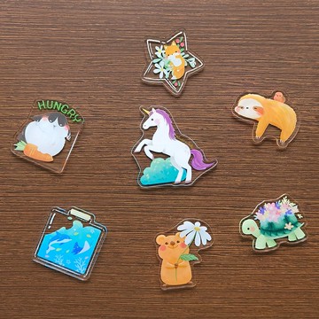 壓克力磁鐵 可愛動物系列