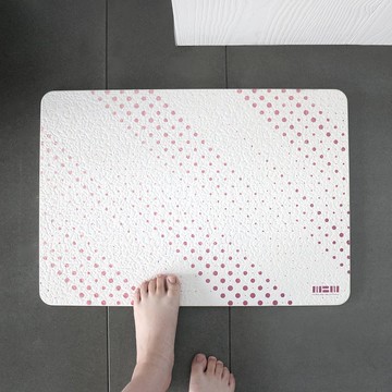 【MBM】白日夢系列_L號超厚切水洗式珪藻土地墊_邂逅星雨