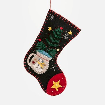 艾禮思布藝造型吊飾 聖誕襪